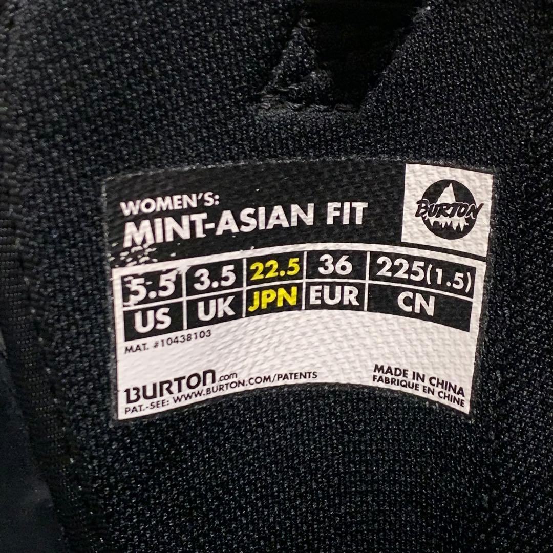 スノーボード BURTON MINT-ASIAN FIT 22.5cm