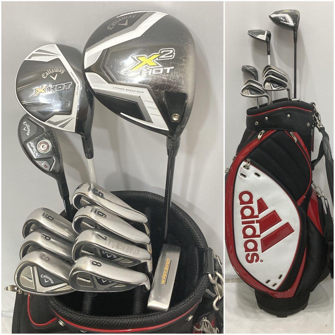 メンズ右利き初心者用　キャロウェイ　ゴルフクラブセット　W-2548