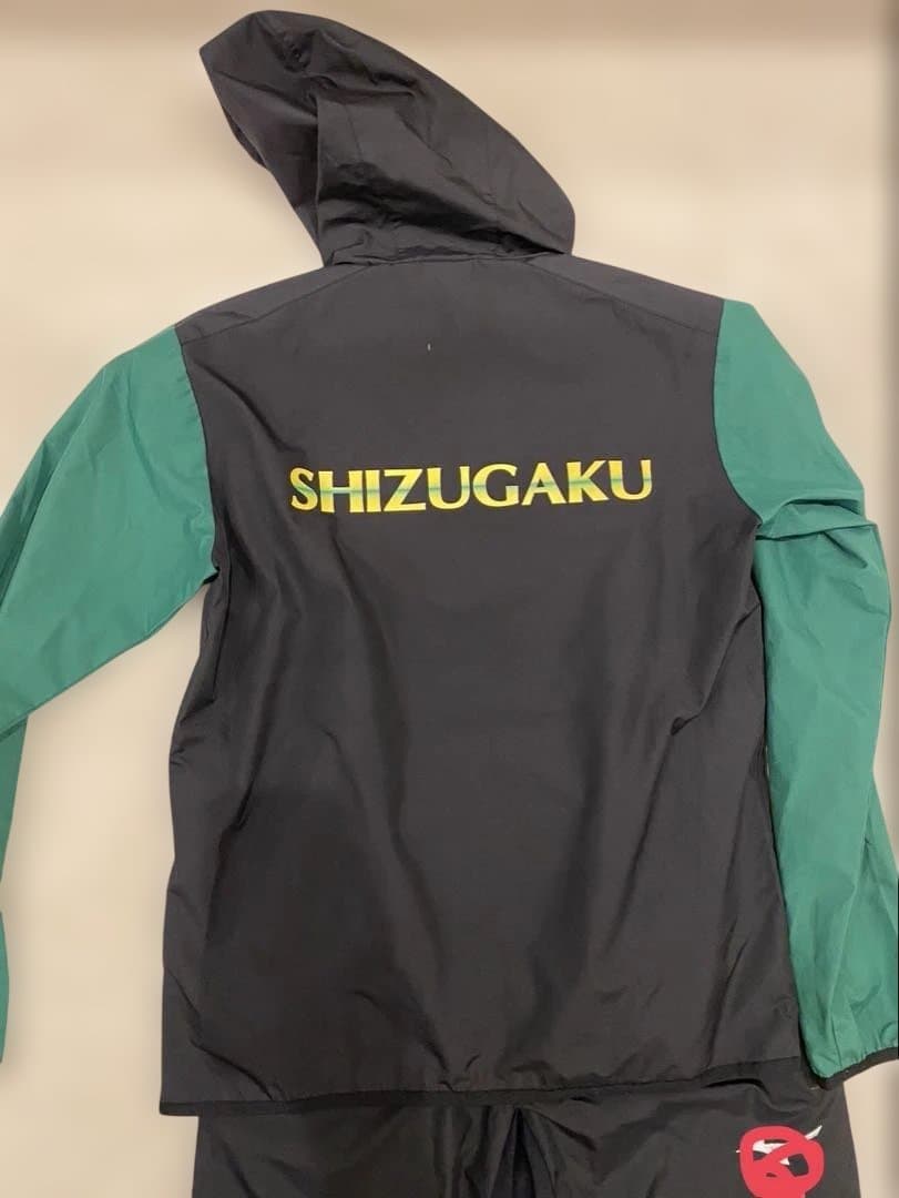 静岡学園　ミズノ　ウインドブレーカー上下　shiztgaku