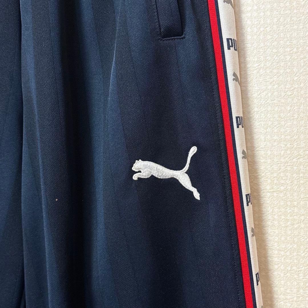 PUMA ジャージ上下セット ネイビー 白 男女兼用SS プージャー 日本製