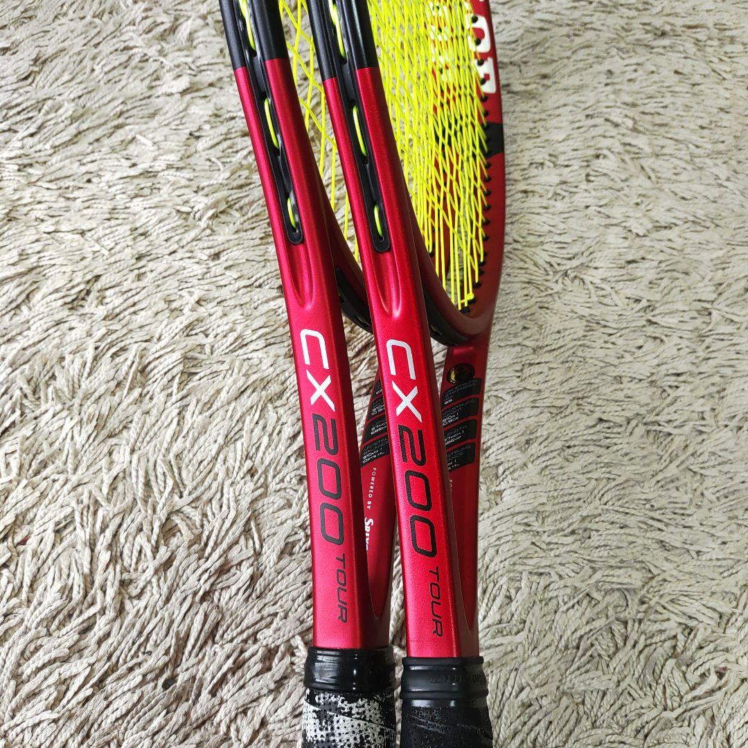 【美品】DUNLOP　ダンロップ　CX200tour テニスラケット　2021