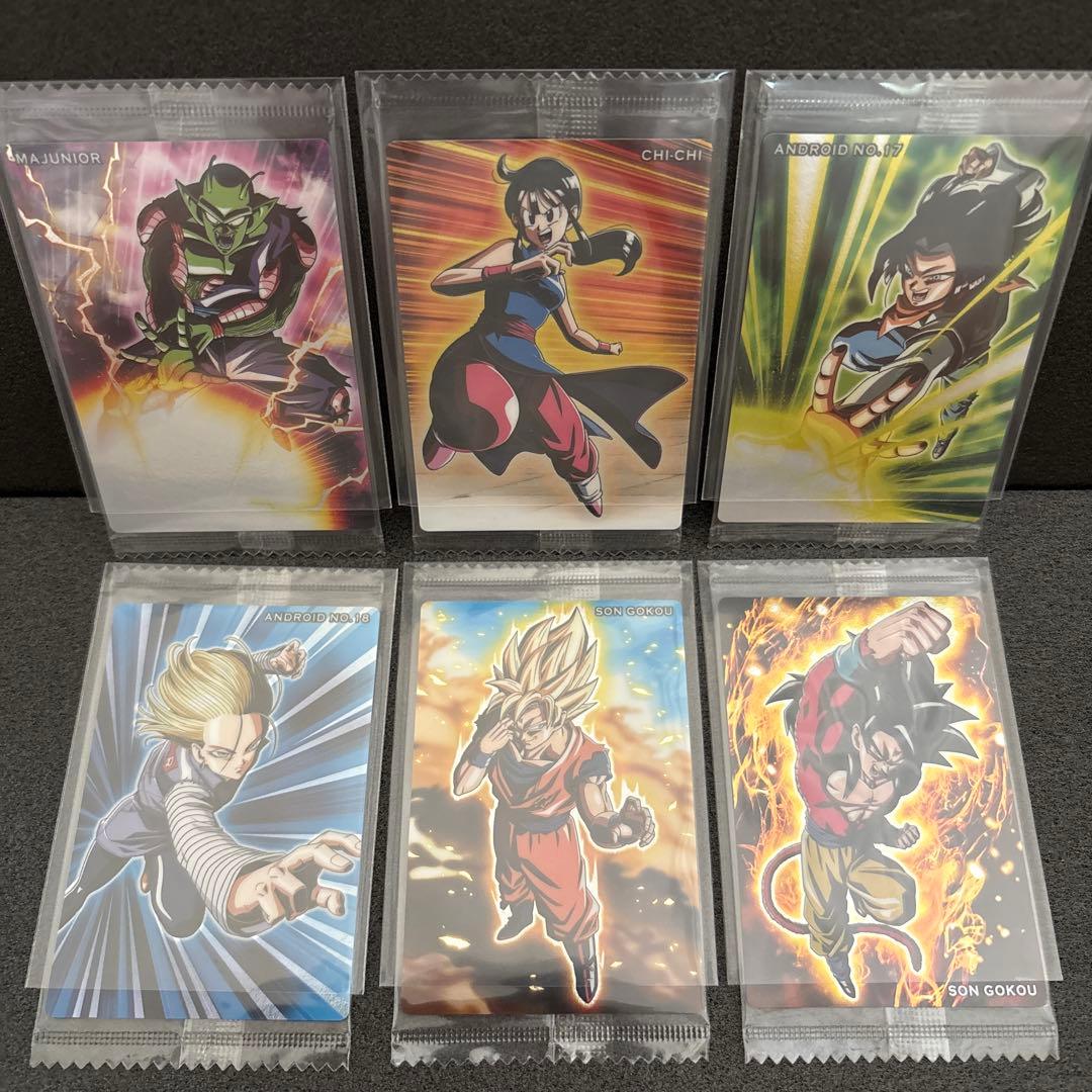 未開封 30枚カブリ無し ドラゴンボール ウエハースカード アンリミテッド