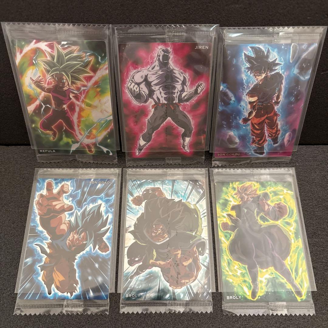 未開封 30枚カブリ無し ドラゴンボール ウエハースカード アンリミテッド