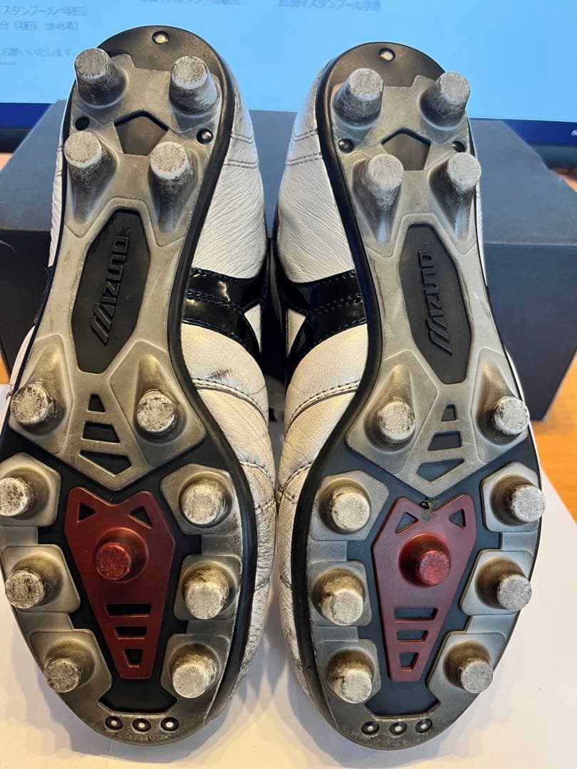 ミズノ モレリア2 JAPAN クロスステッチ 25.5cm サッカースパイク
