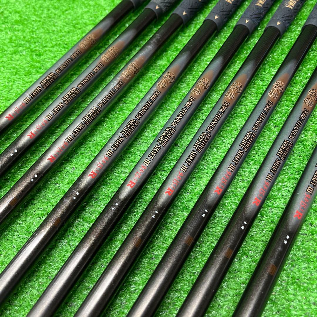 寶TIS-584 HONMA Twin Marks アイアンセット 9本