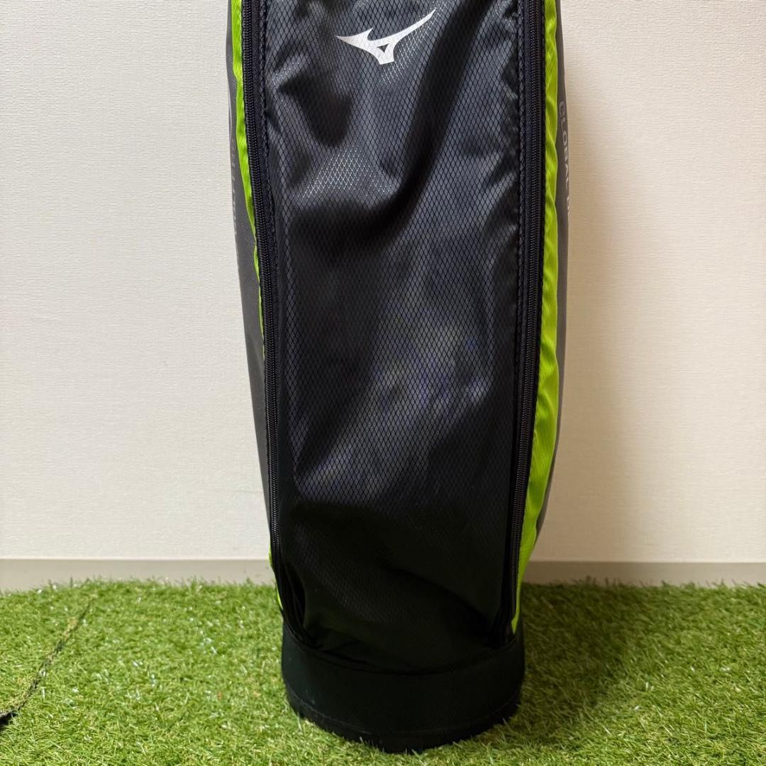 MIZUNO T-ZOID キャディバッグ 軽量 9型 ブラック グリーン