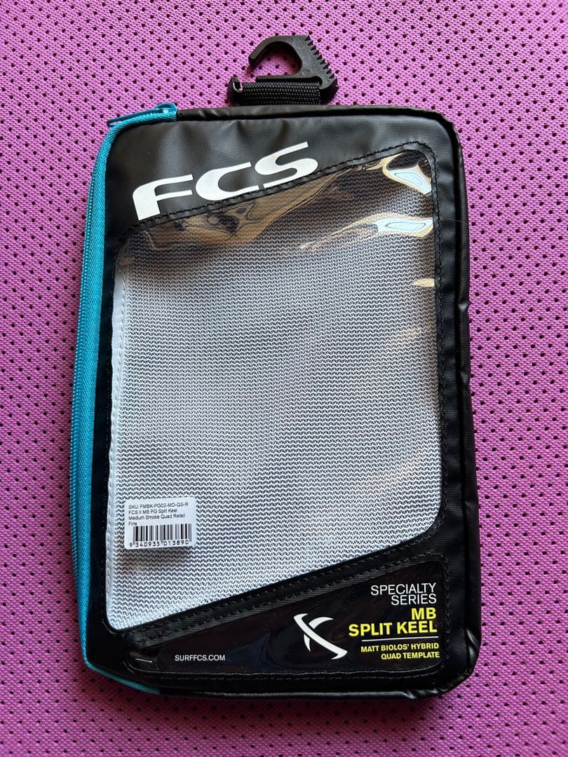サーフィン・ボディボード FCS2 MB SPLIT KEEL QUAD FINS / FCSII