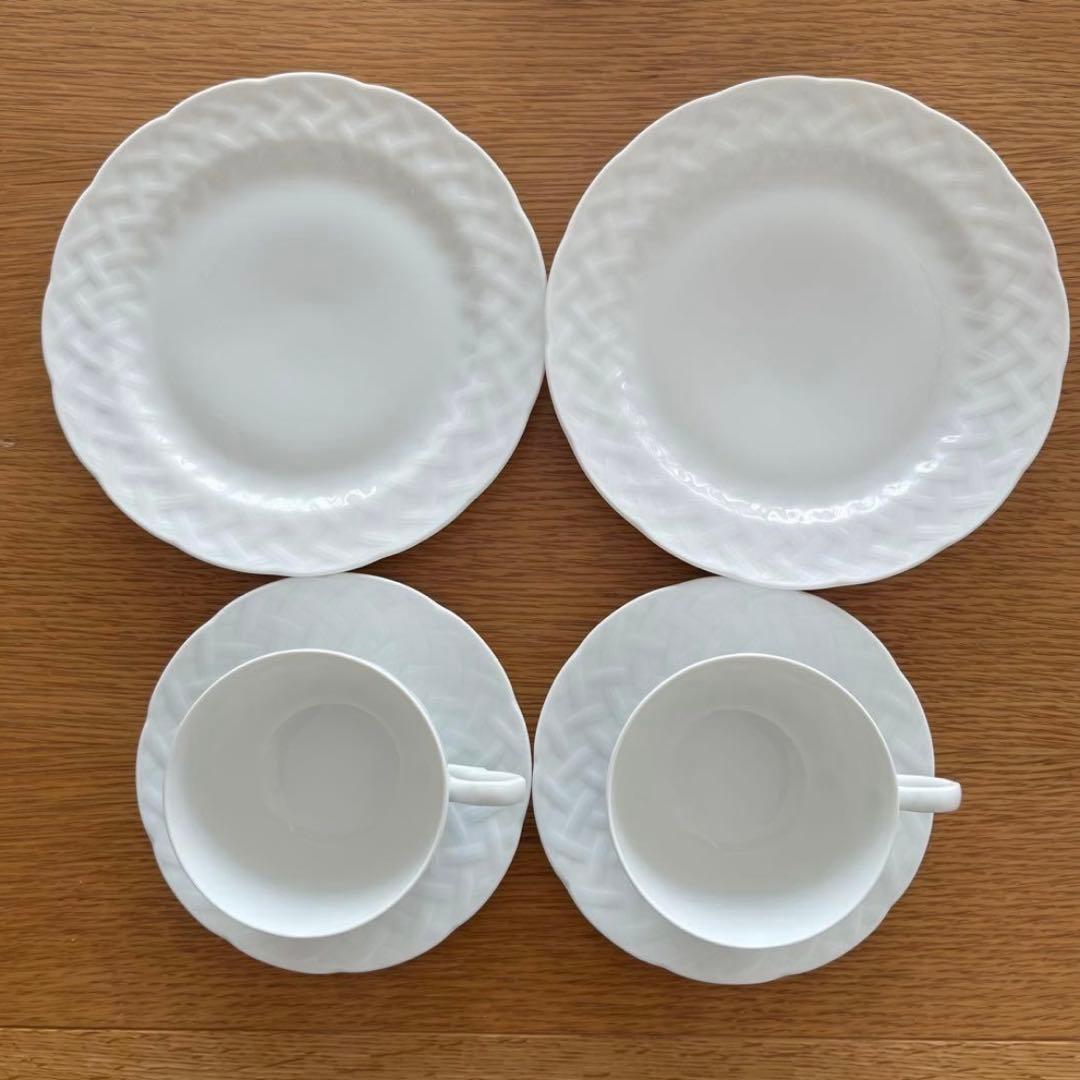 【新品未使用】ベルナルドVannerie カップ&ソーサー&ケーキ皿