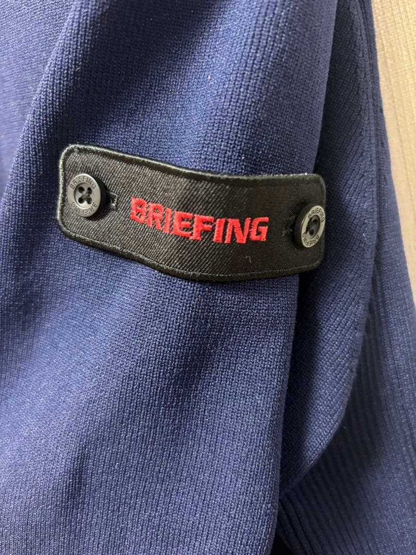 BRIEFING ネイビー セーター M