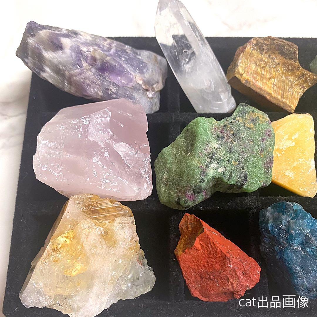 天然石 26個セット パワーストーン アメジスト 紫水晶 標本 原石 クラスター