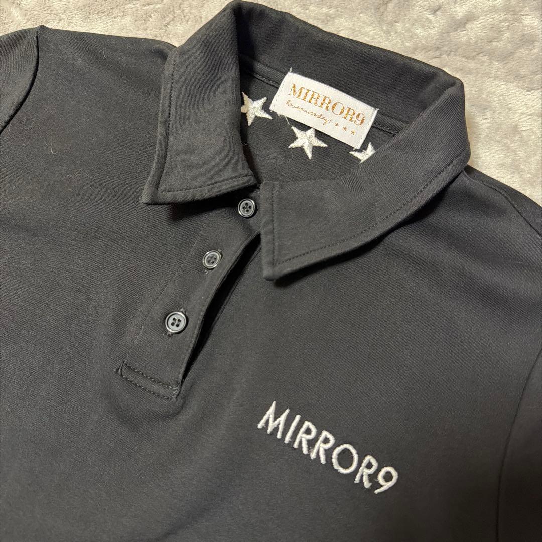MIRROR9 ブラックポロワンピース