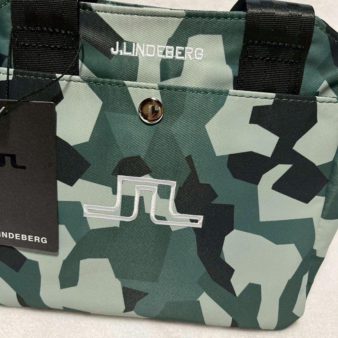新品　J.LINDEBERG ゴルフ　カートバッグ　ラウンドバッグ　カーキ