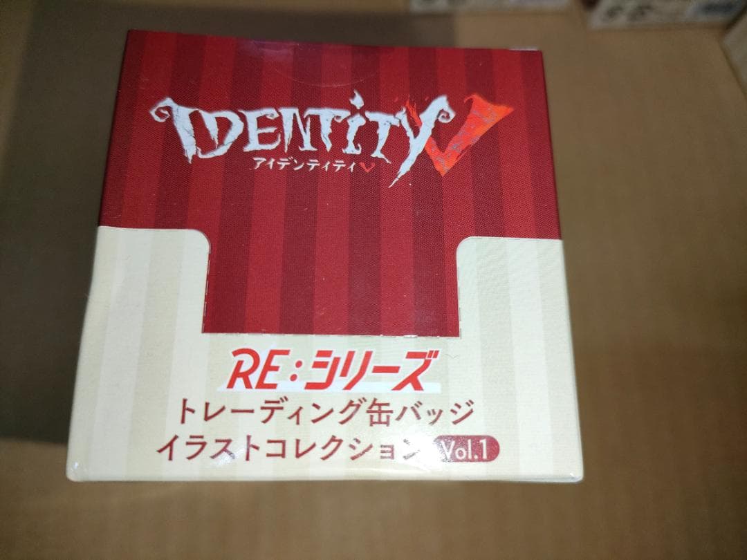 Identity V 第五人格 缶バッジ イラストコレクションvol1 4BOX