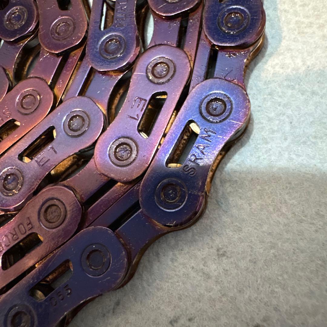 sram Force AXS Flattop E1 Purple チェーン