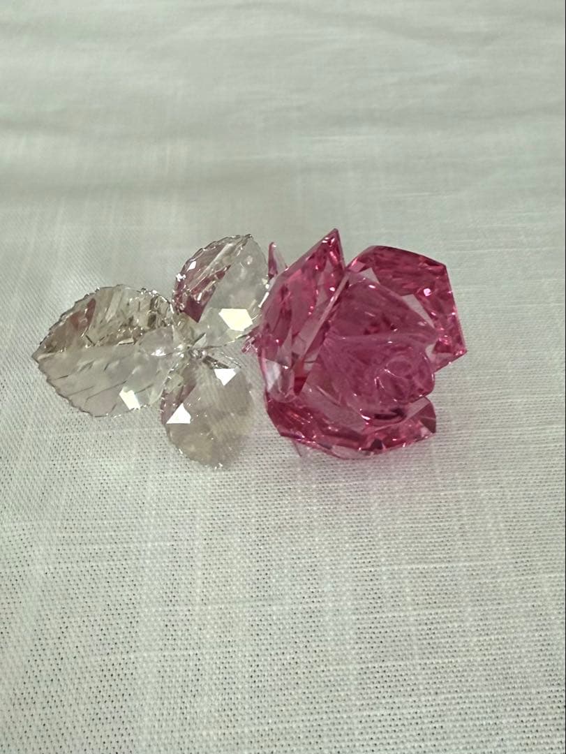 明日までの購入価額。スワロフスキー SWAROVSKI ローズ