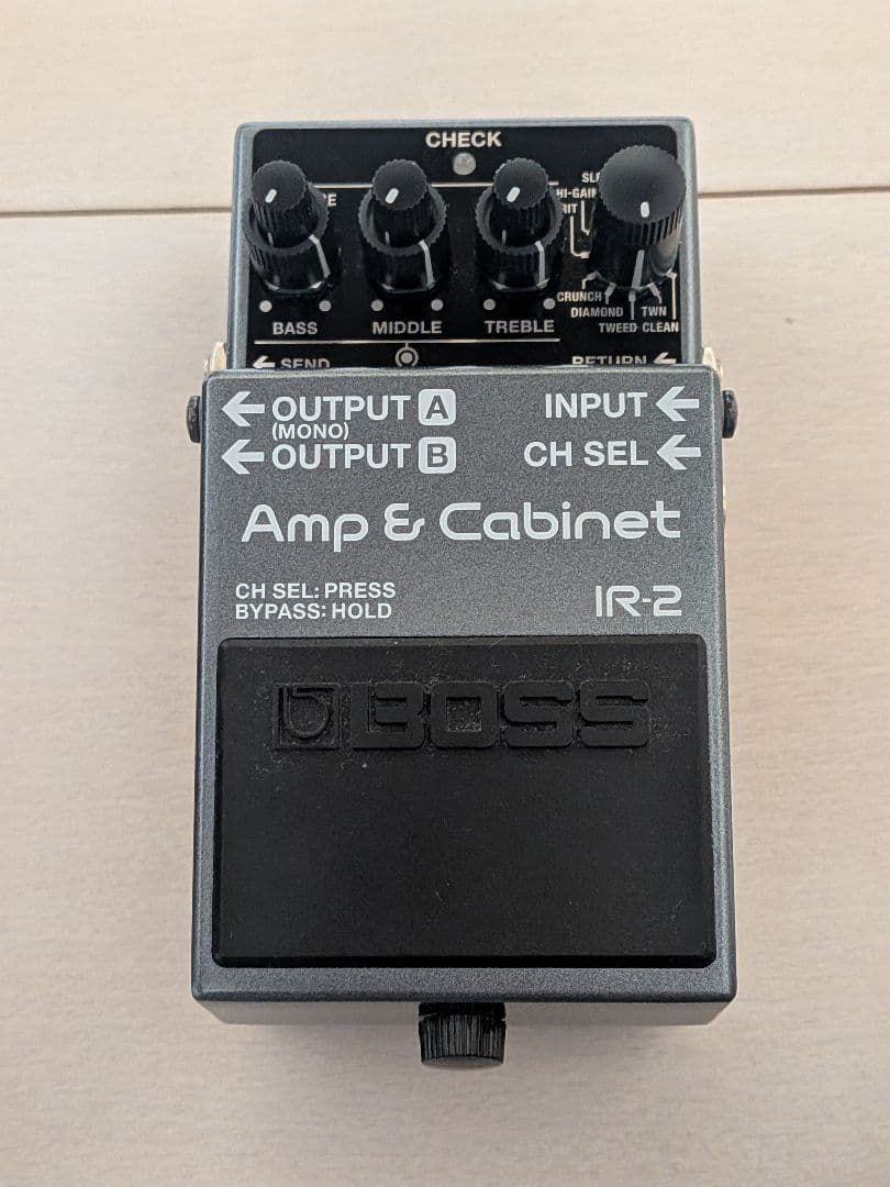 BOSS IR-2 箱付き 説明書付き アンプシミュレーター ギターエフェクター