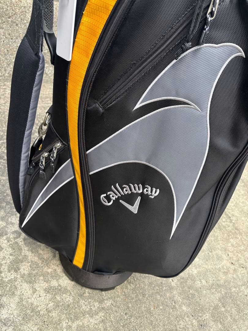 Callaway キャディバッグ 黒/黄色