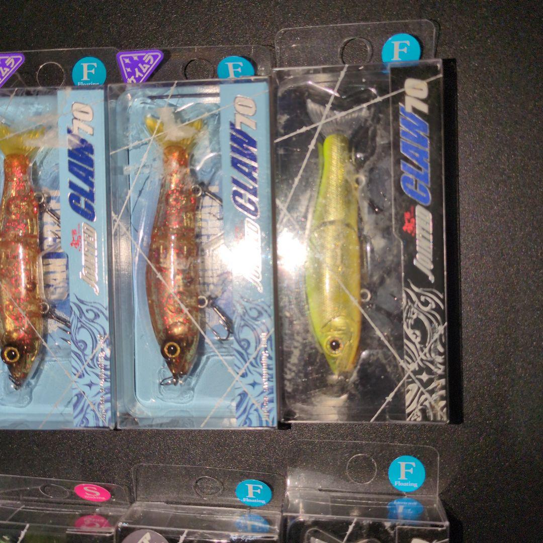 JOINTED CLWA７０ジョインテッドクロー７０ ミノー・プラグ ８個セット