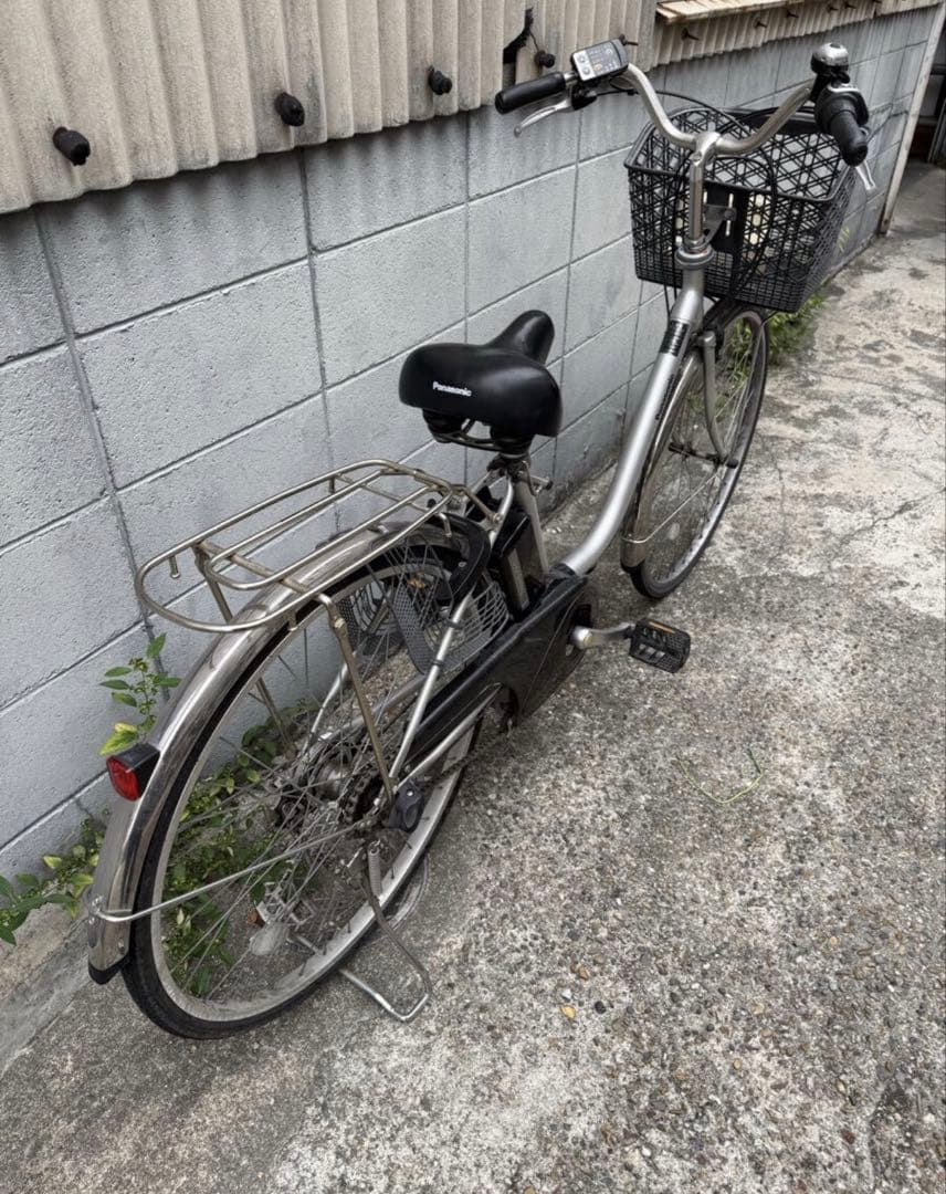 充電器付属！パナソニック ビビ　26インチ　3段 LED 電動アシスト自転車