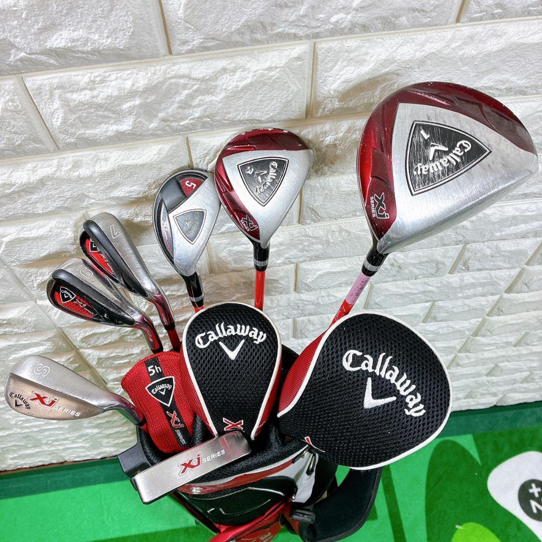 Callaway XJ SERIESキッズ用 ゴルフクラブセット バッグ付