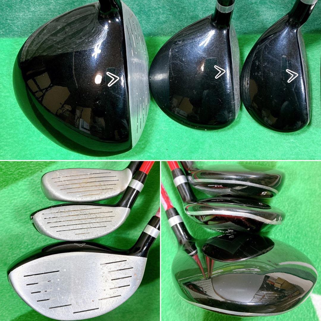 Callaway XJ SERIESキッズ用 ゴルフクラブセット バッグ付