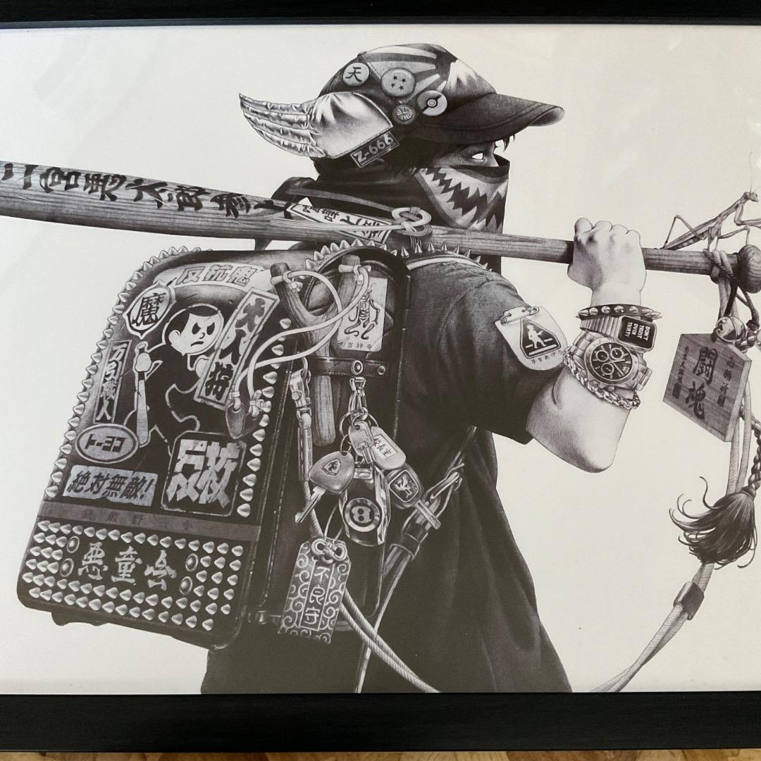 大友昇平 / Shohei Otomo 「武装少年」 A3ポスター 額装 or