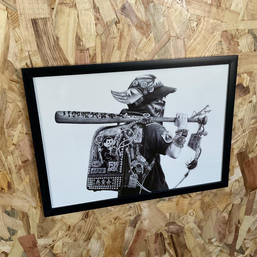大友昇平 / Shohei Otomo 「武装少年」 A3ポスター 額装 or