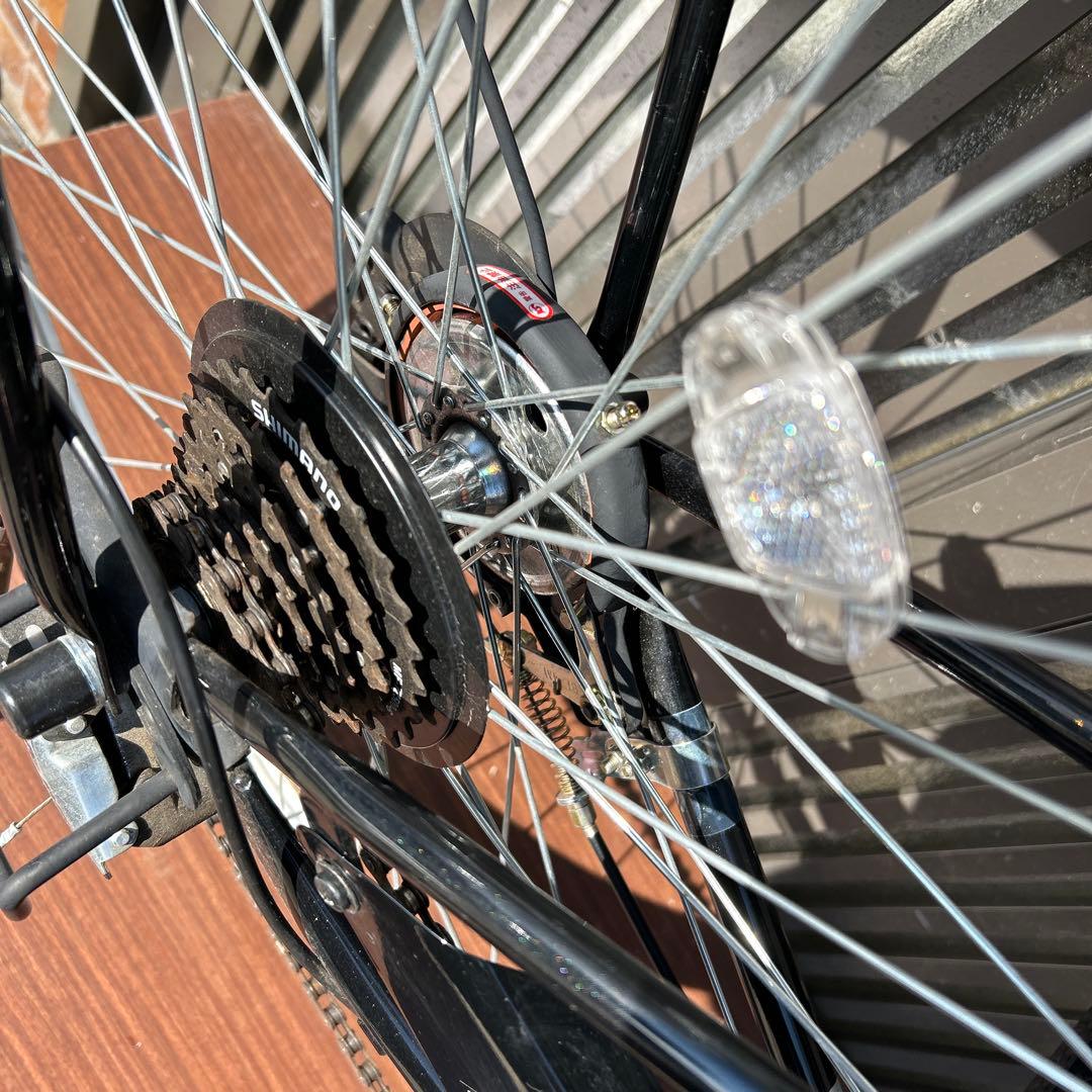 【出品】丸石サイクル 26インチ 6段変速ママチャリ（2024年製）状態良好