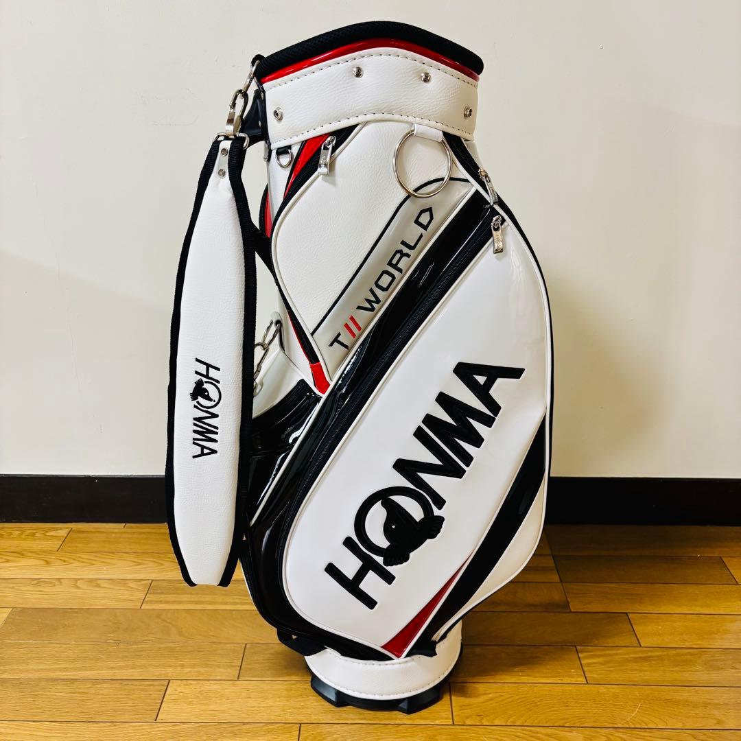 【ほぼ未使用品】HONMA ツアーワールド キャディーバッグ　ゴルフバッグ