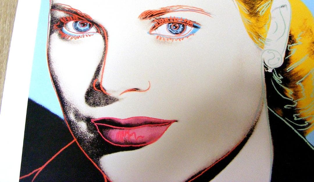 ウォーホル Grace Kelly (1983) ドイツ製ポスター