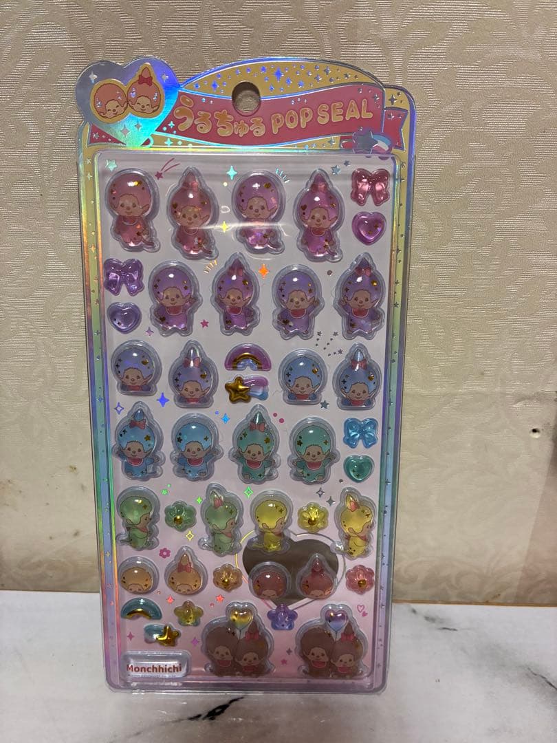 《正規品》 パワパフ モンチッチ サンリオ うるちゅる シール　10枚セット
