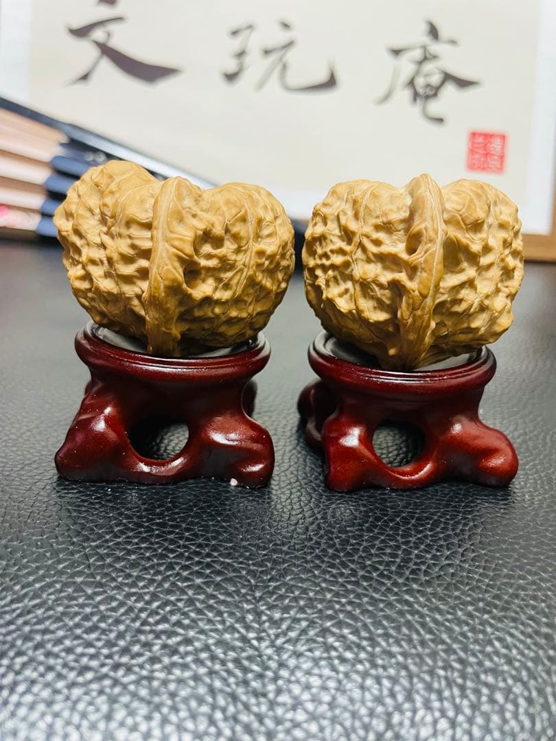 ❤️新入荷❤️No.685-a❤️文玩くるみ（文玩核桃） 精配南瓜