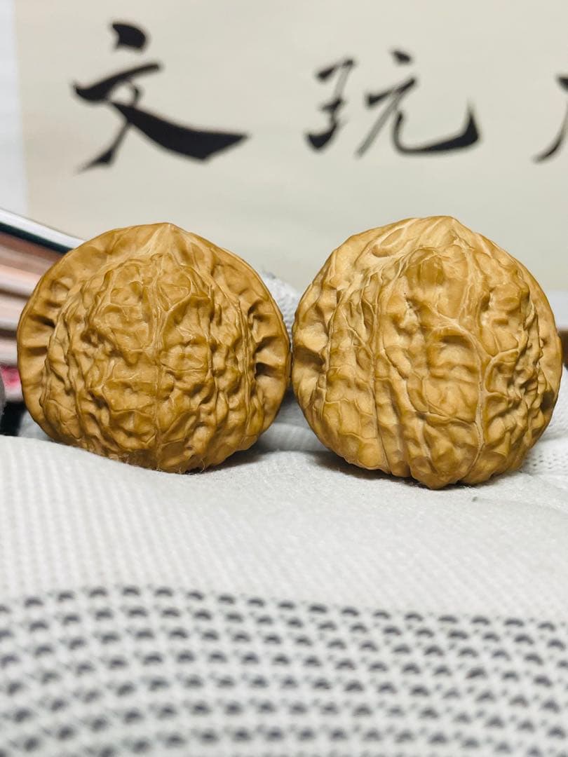 ❤️新入荷❤️No.685-a❤️文玩くるみ（文玩核桃） 精配南瓜