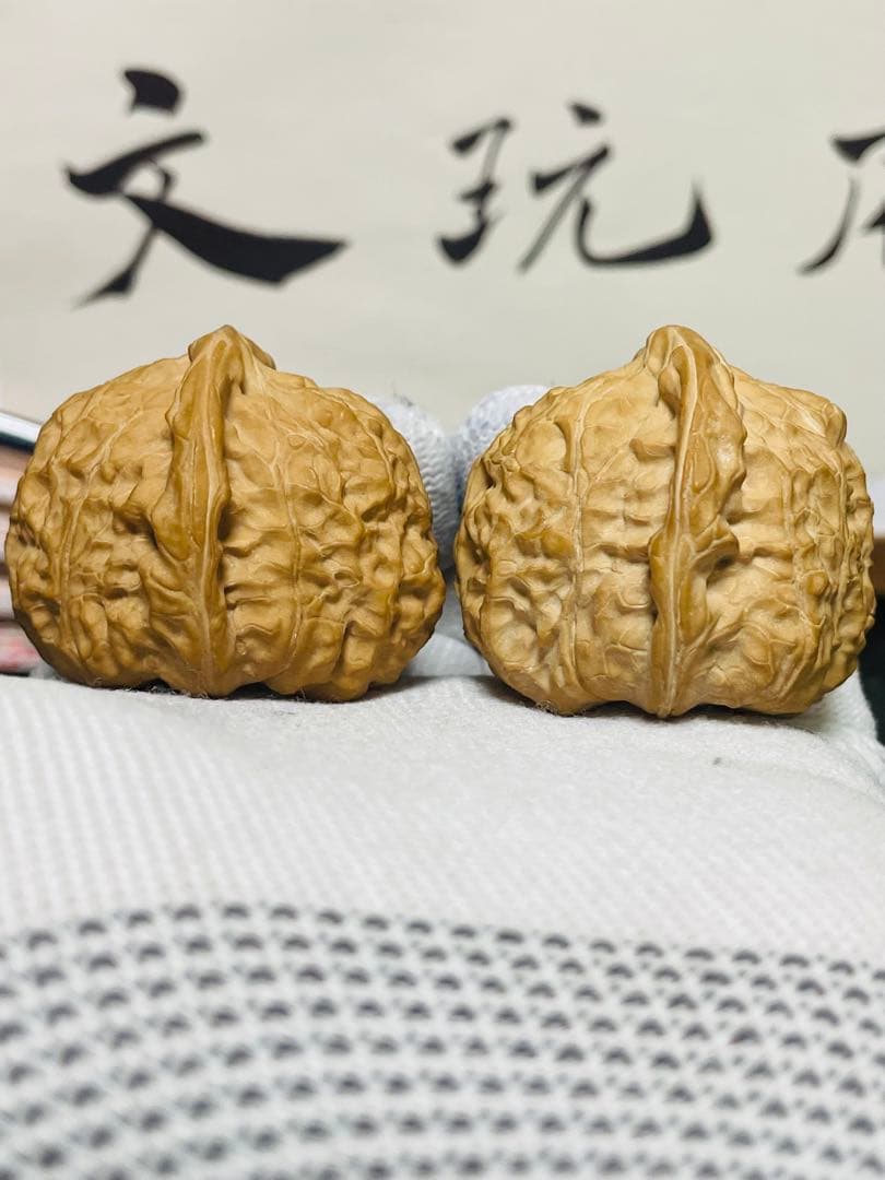 ❤️新入荷❤️No.685-a❤️文玩くるみ（文玩核桃） 精配南瓜