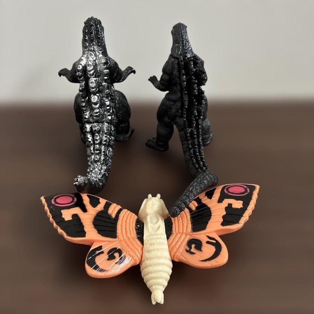 絶版ゴジラVSモスラ　フィギュアセット