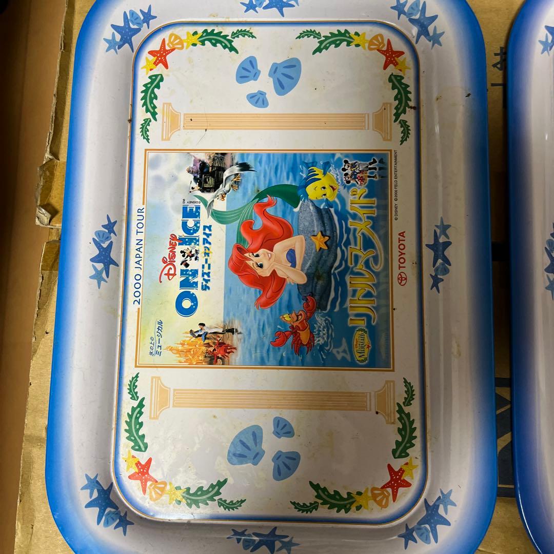 リトルマーメイド　トレー　２枚