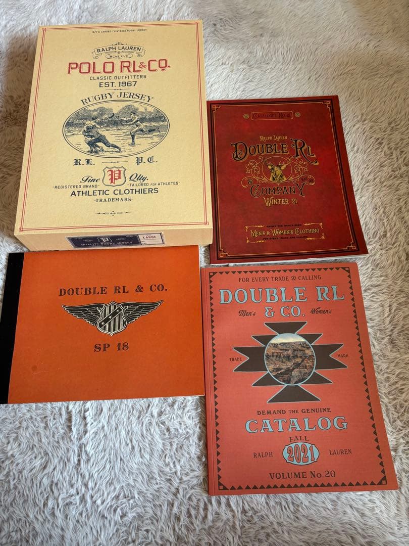 非売品】RRL Ralph Lauren カタログBOX付 ノベルティ