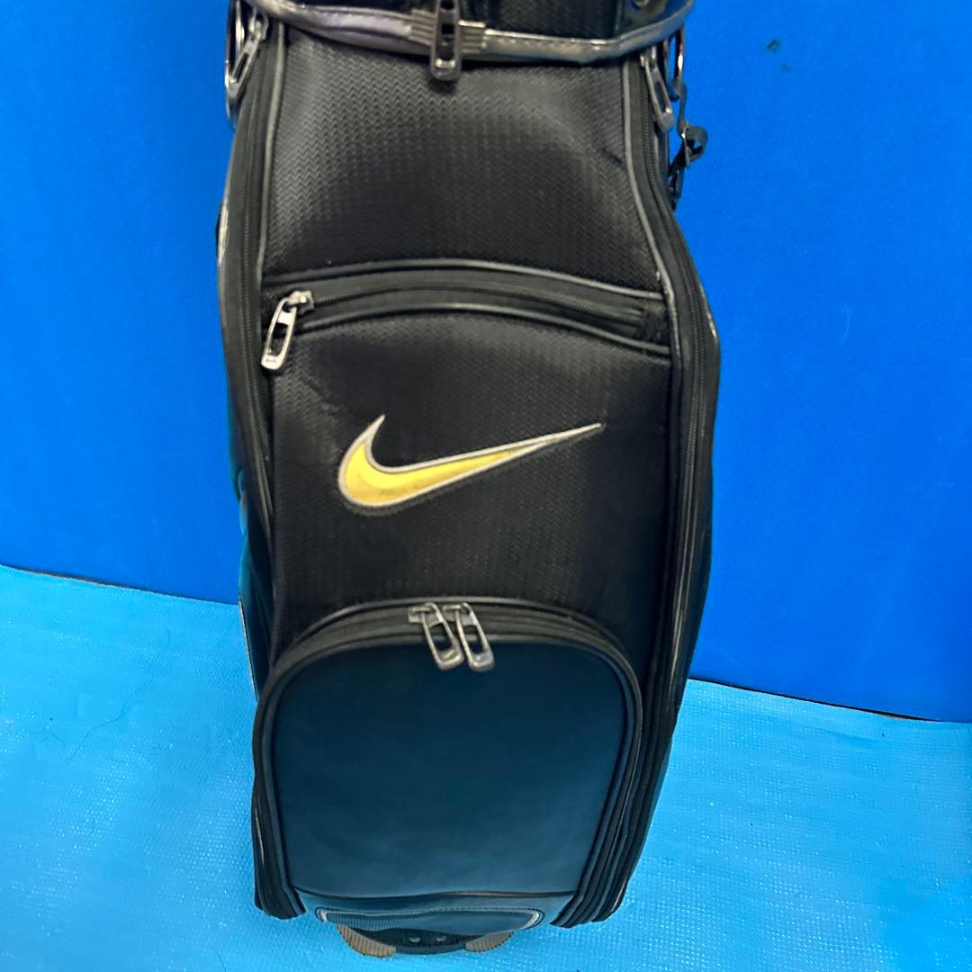 NIKE GOLF キャディバッグ ブラック/ゴールド