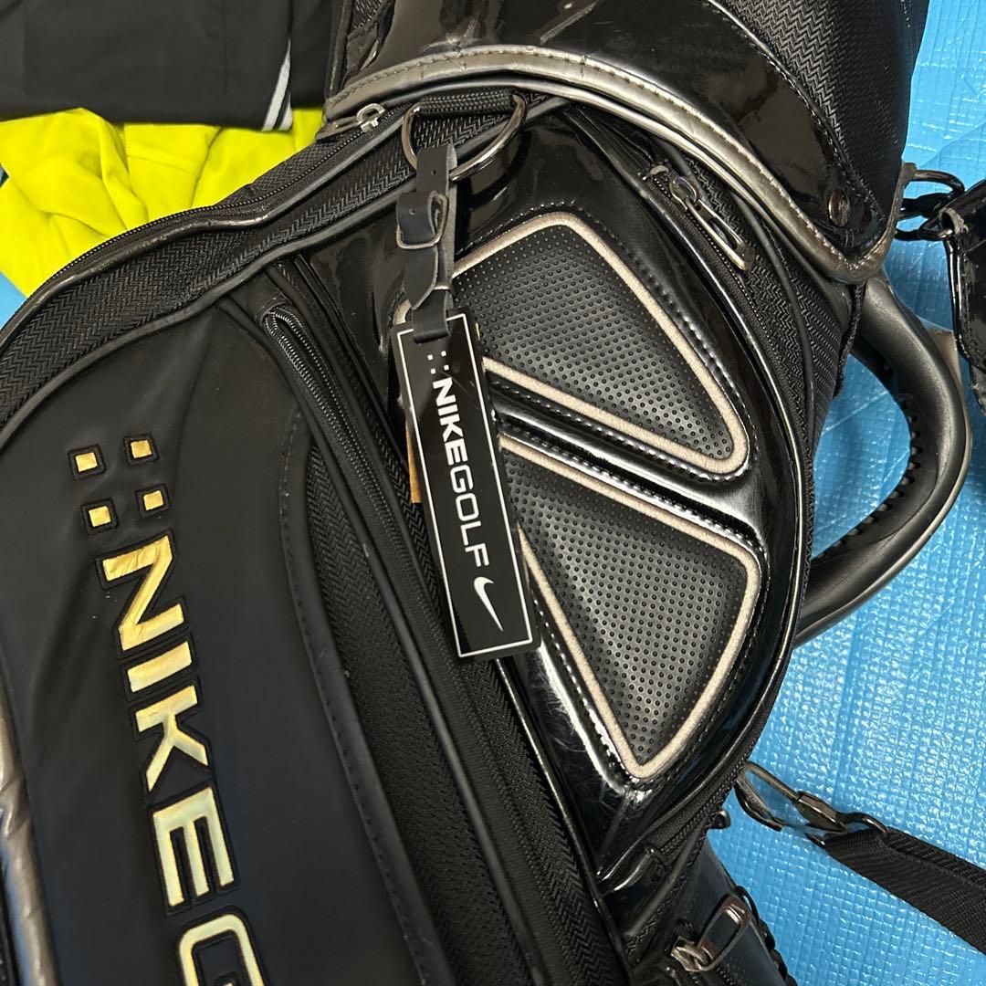 NIKE GOLF キャディバッグ ブラック/ゴールド