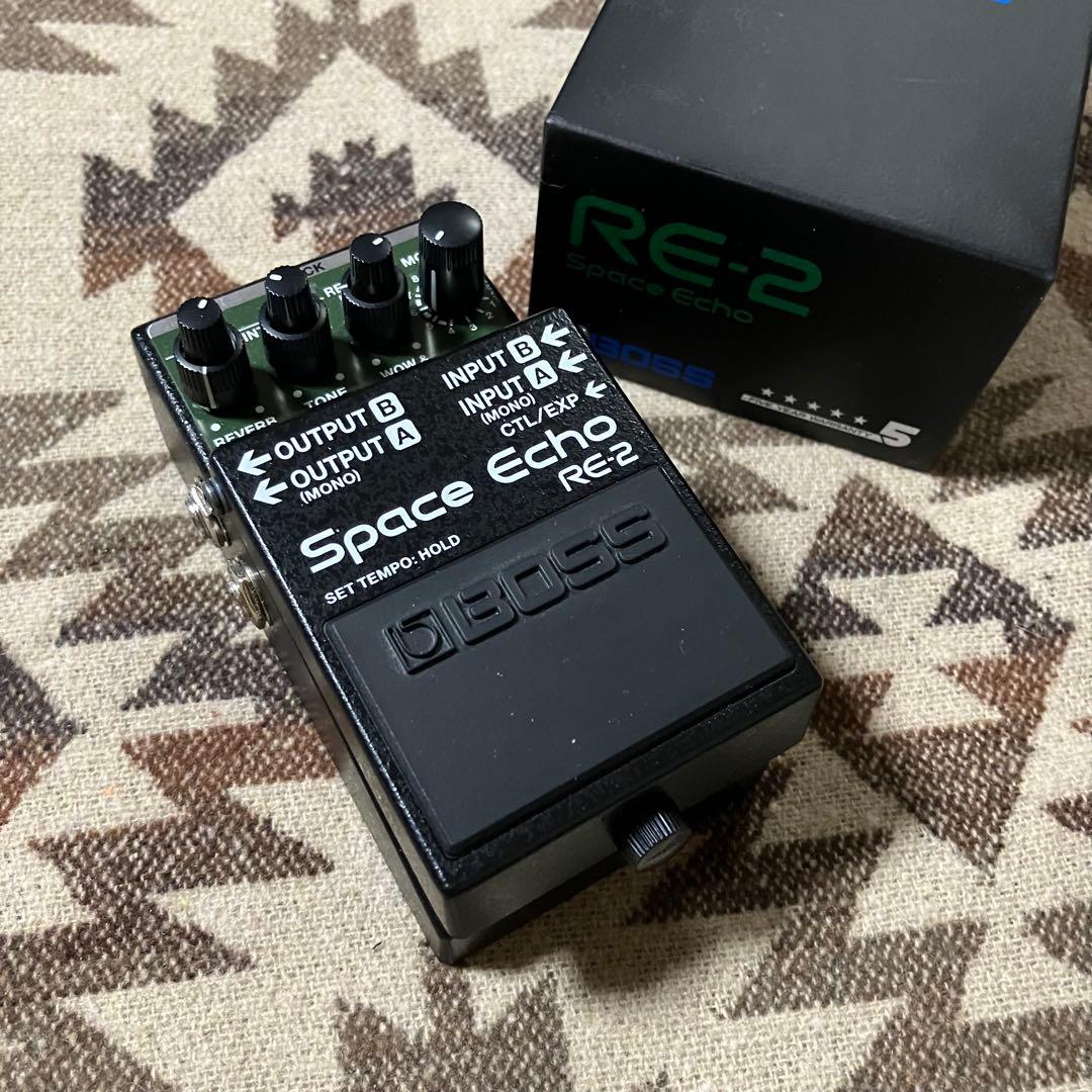 BOSS RE-2 スペースエコー ナチュラル ディレイ 超美品
