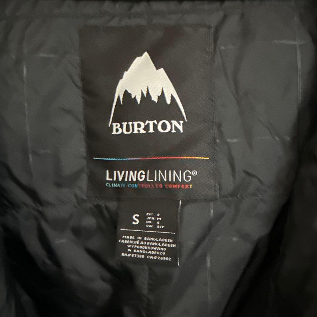 BURTON ブラック スノーボードウェア