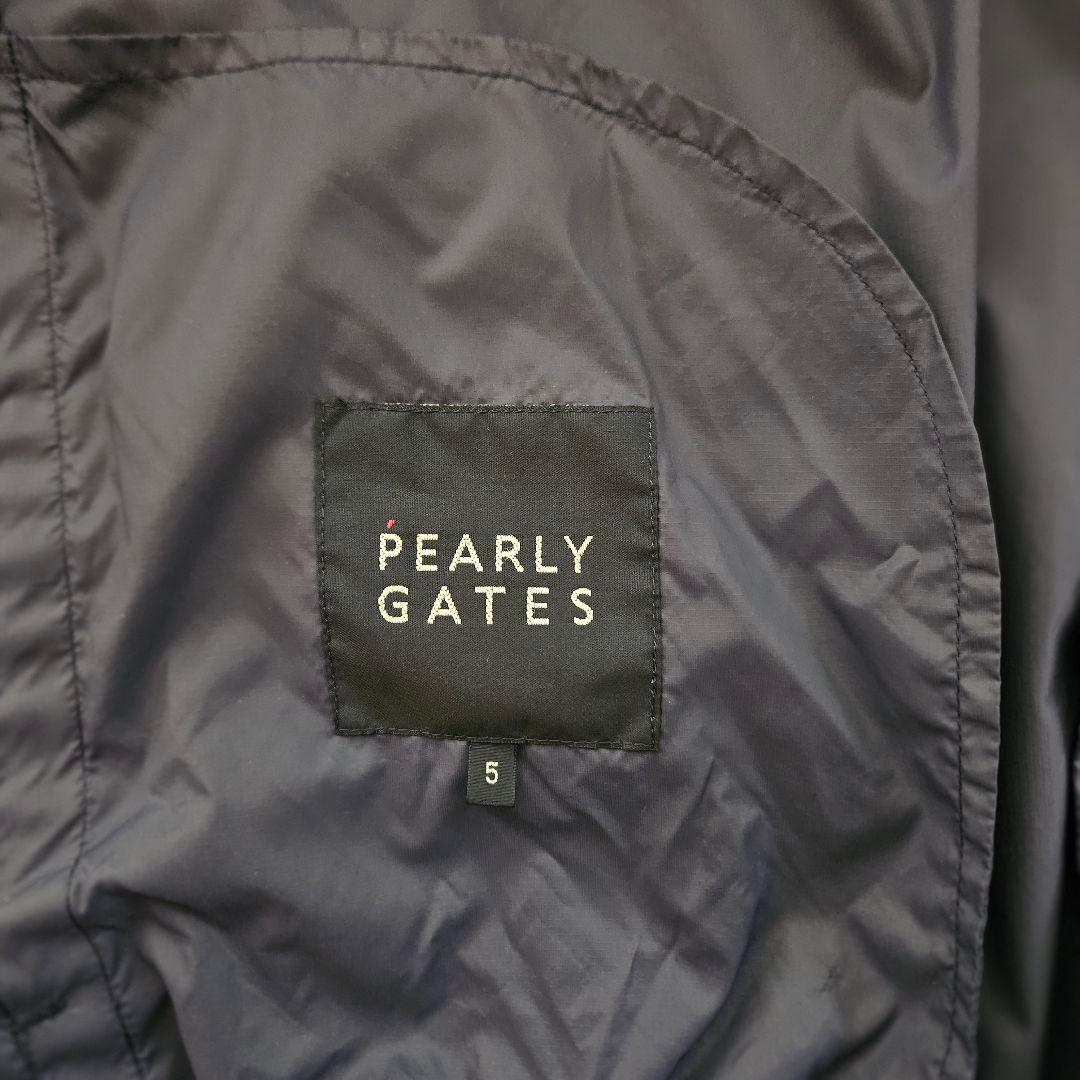 【PEARLY GATES】美品 2wayジャケット ネイビー サイズ5