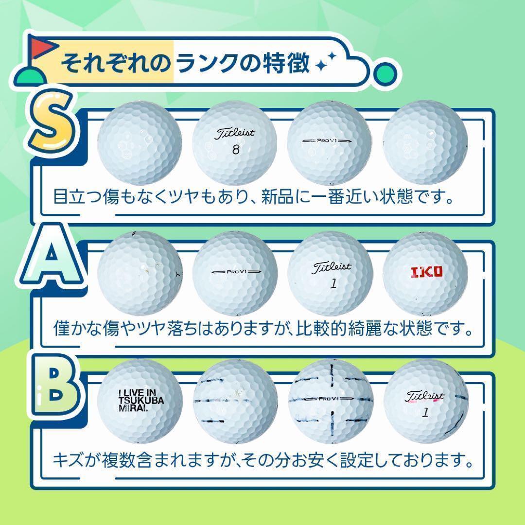 【2023年】PRO V1X Sランク 20球　627おまけtee付ロストボール