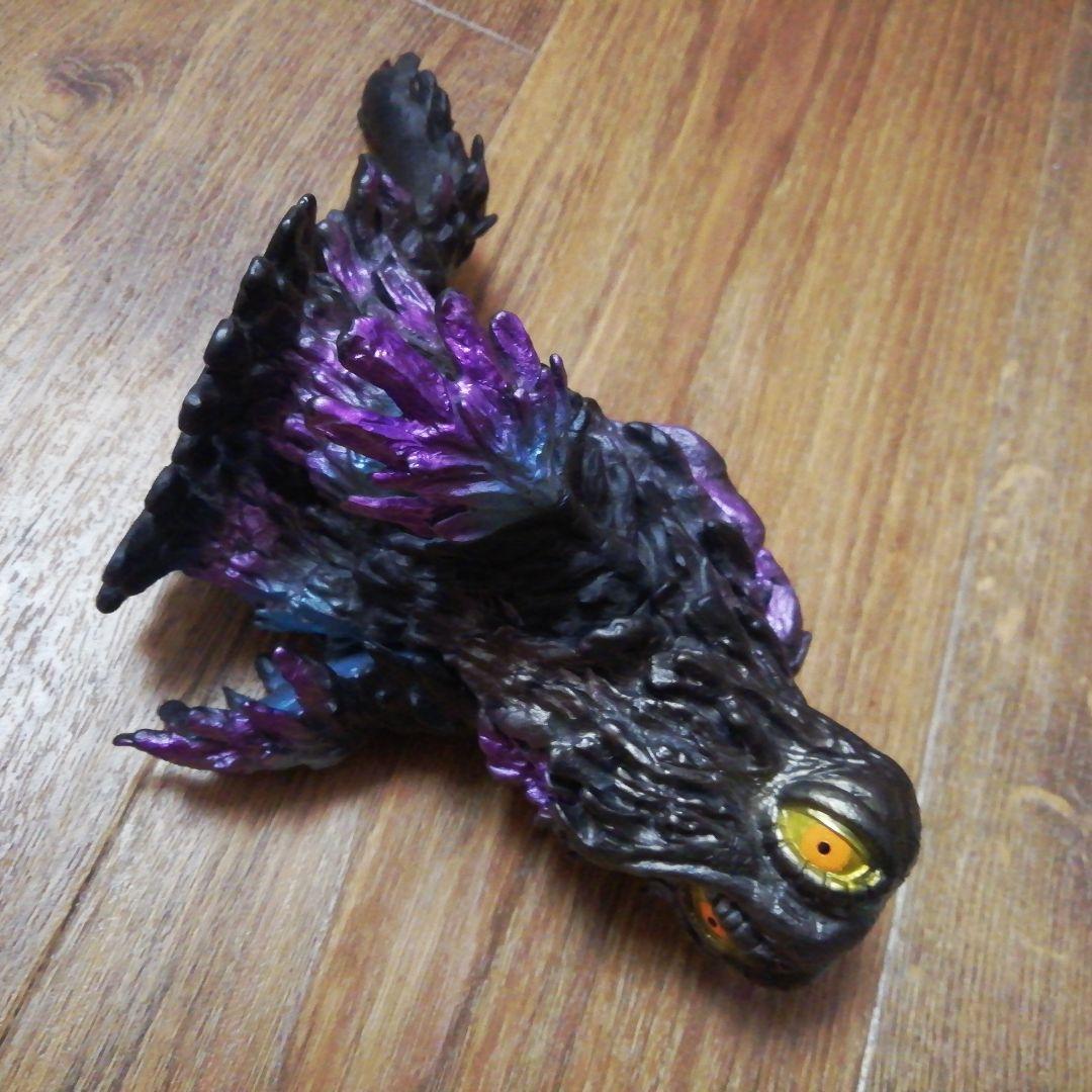 ヘドラ　2006 レトロカラー　 ゴジラ フィギュア 紫と黒 約15cm