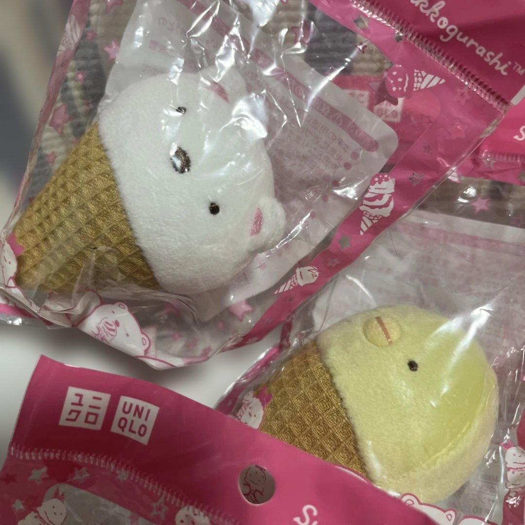 すみっコぐらし　ユニクロ　てのりぬいぐるみセット