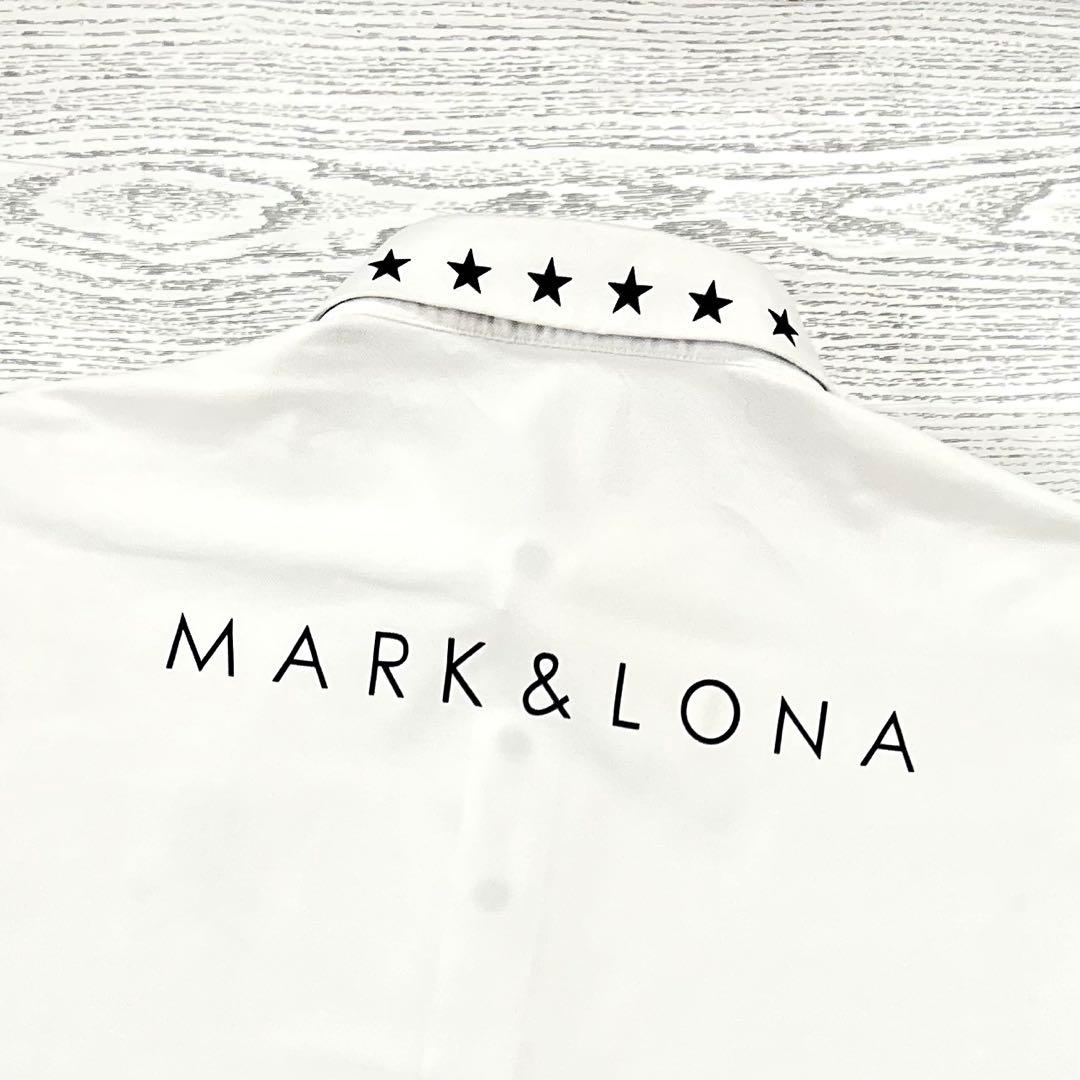 MARK&LONA マークアンドロナ　ロゴデザイン　プルオーバーシャツ
