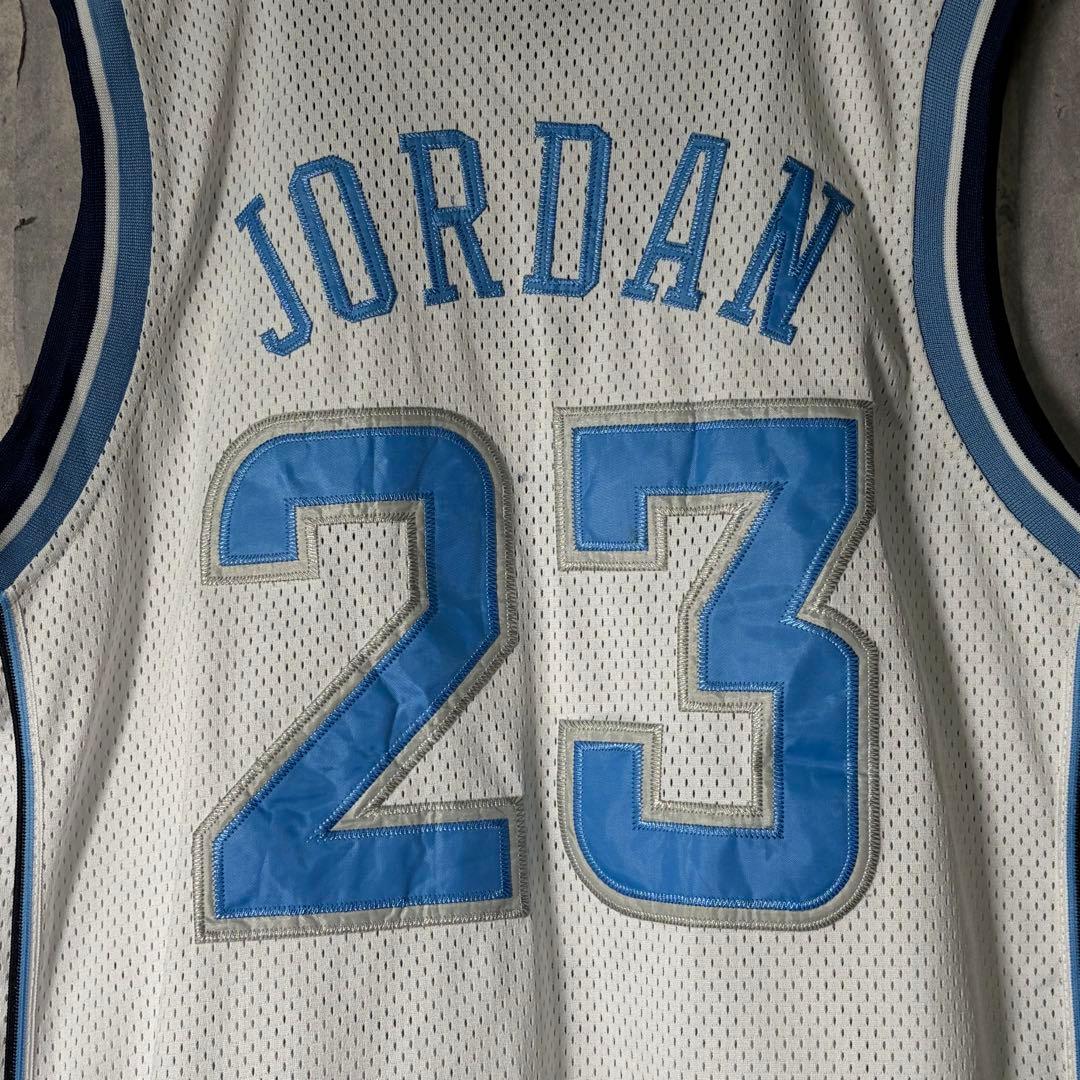 Jordan ノースカロライナ大学時代 ユニフォーム ジャンプマンロゴ刺繍