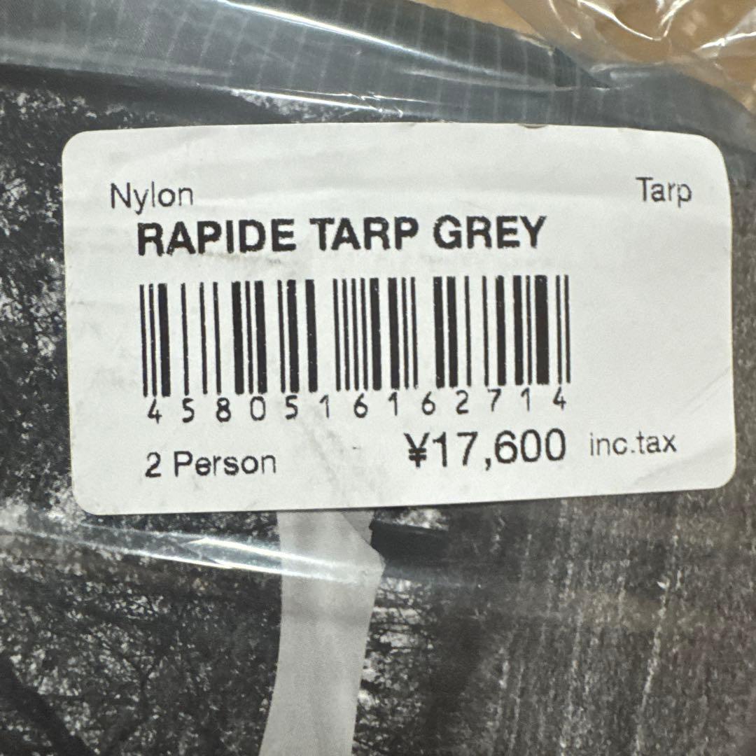 新品未使用　muraco RAPIDE TARP GREY