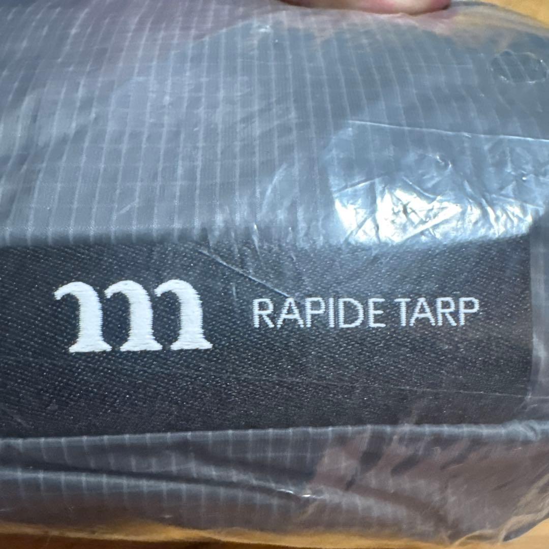 新品未使用　muraco RAPIDE TARP GREY
