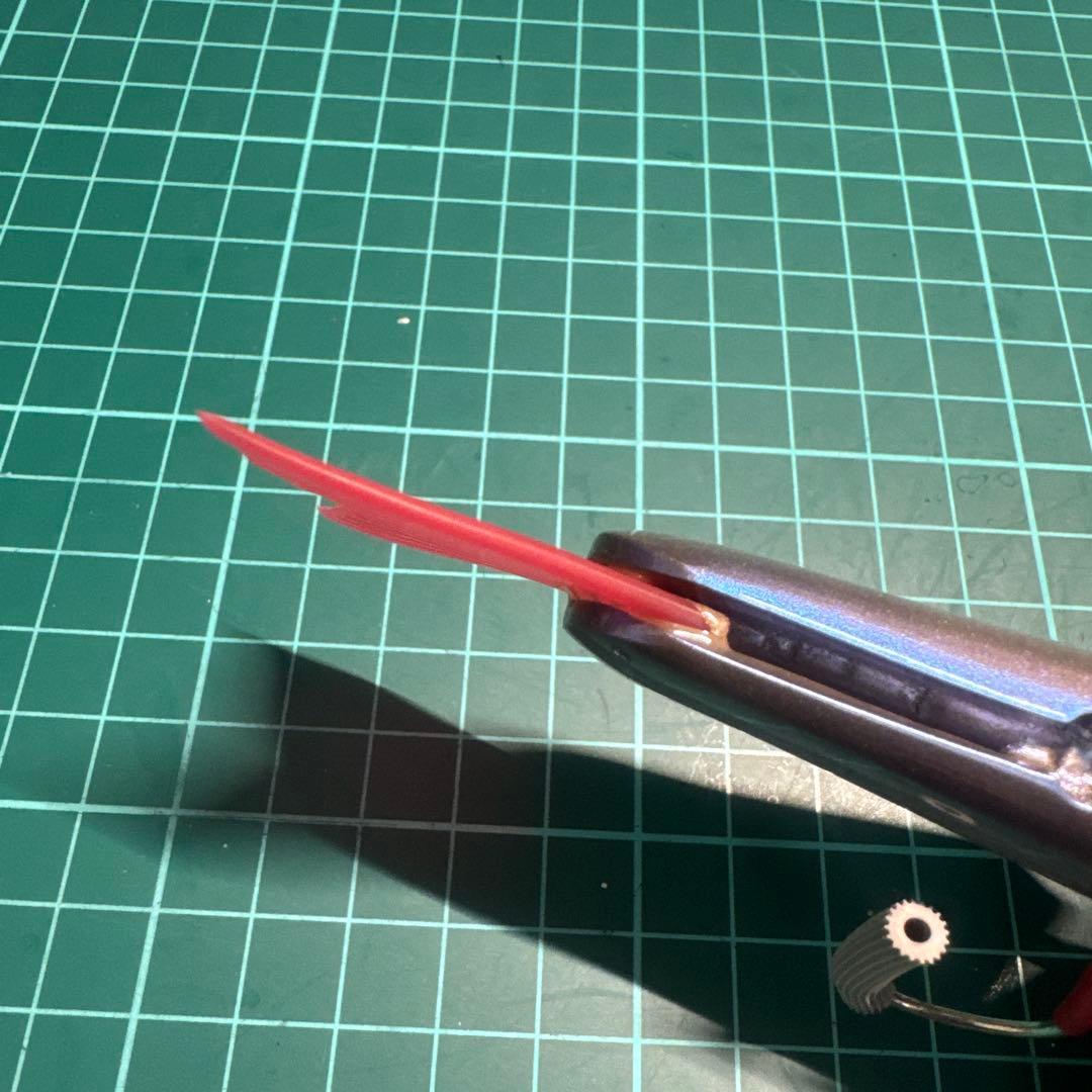 ロマンメイド ネゴシエーターカスタム背針 アルビノカラー